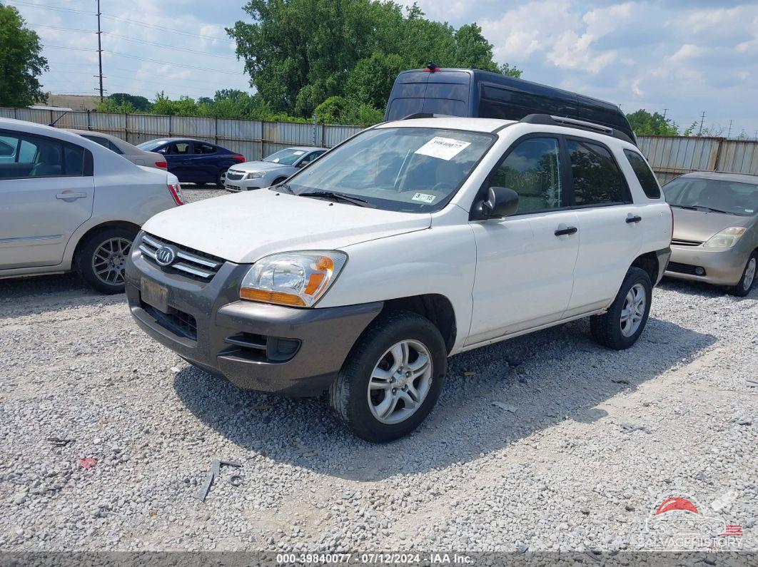 KNDJE723487542811 2008 KIA SPORTAGE photo no. 2