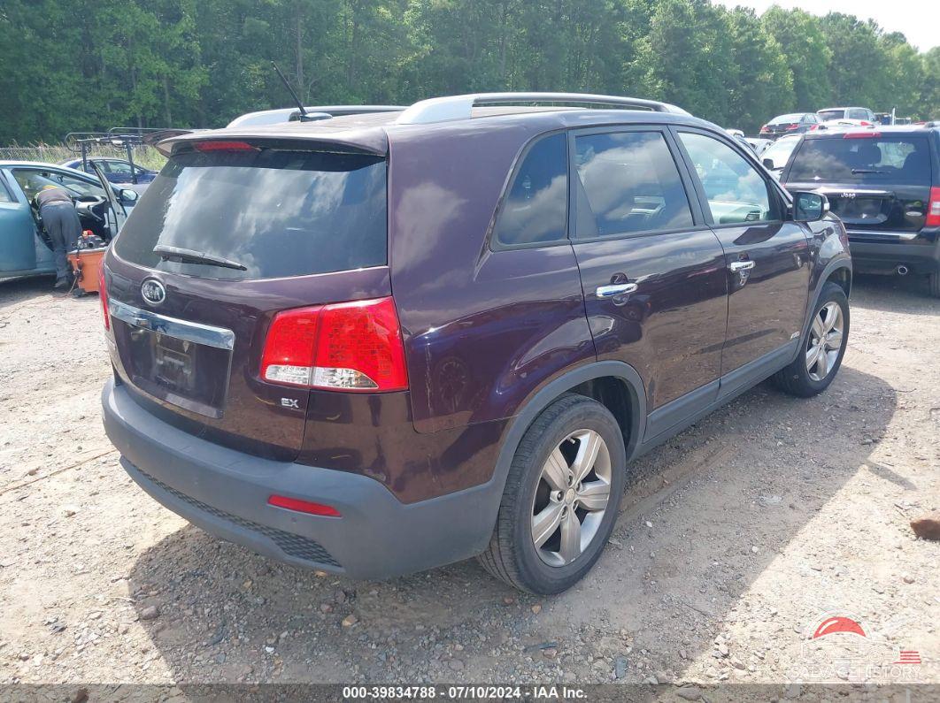 5XYKUCA68DG361283 2013 KIA SORENTO photo no. 4
