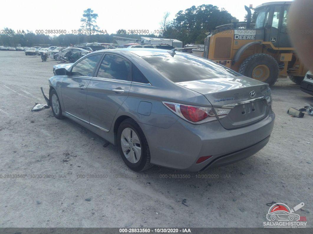 KMHEC4A41FA119549 2015 HYUNDAI SONATA HYBRID photo no. 3
