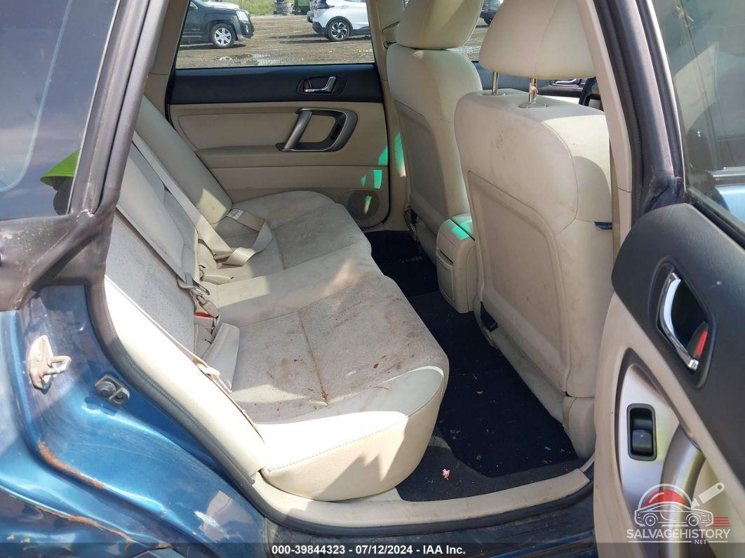 4S3BL616097225612 2009 SUBARU LEGACY photo no. 8