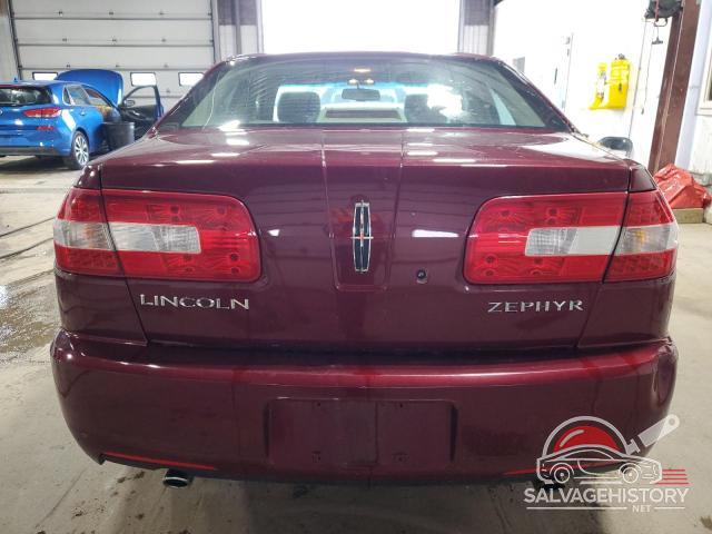 3LNHM26196R657032 2006 LINCOLN ZEPHYR photo no. 6