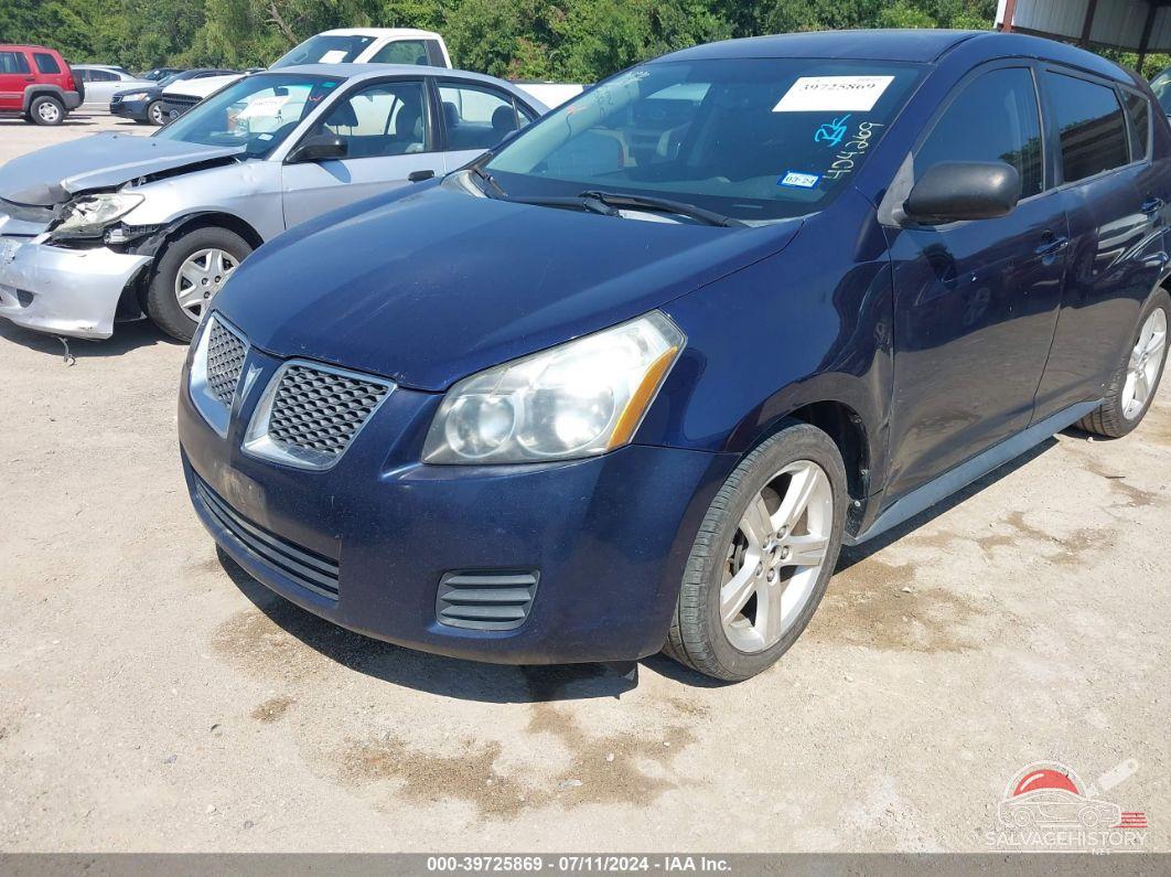 5Y2SP67059Z404269 2009 PONTIAC VIBE photo no. 2
