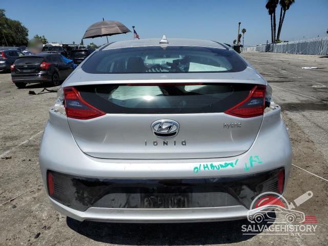KMHC75LC3HU052718 2017 HYUNDAI IONIQ photo no. 6