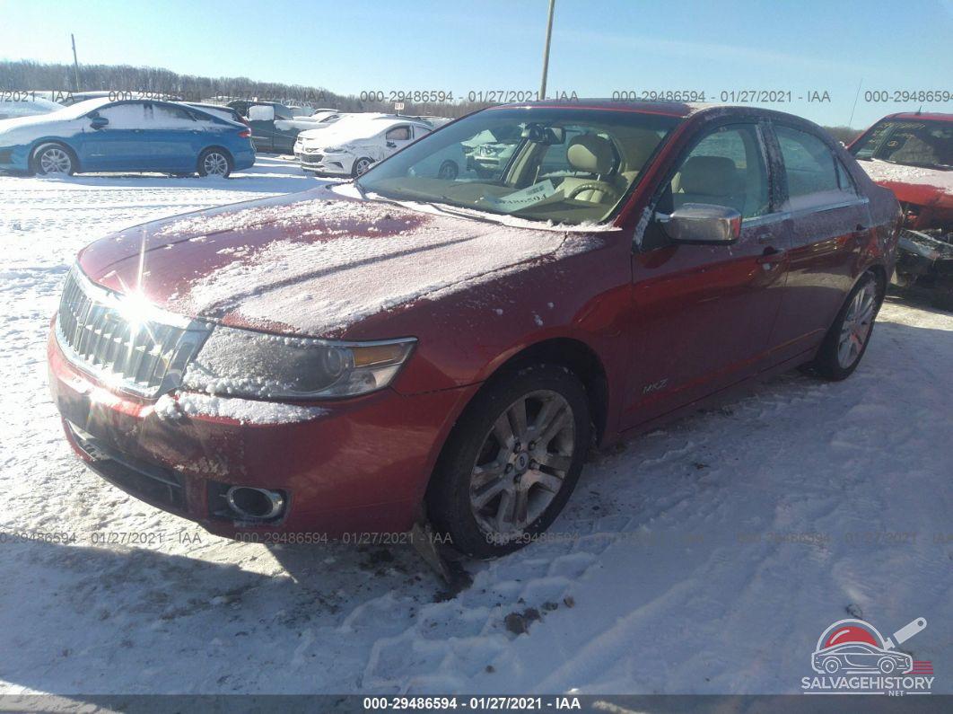 3LNHM26T77R617521 2007 LINCOLN MKZ photo no. 2