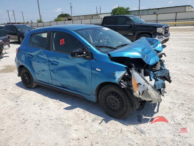 ML32AUHJ7MH001165 2021 MITSUBISHI MIRAGE photo no. 4