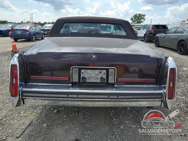 1G6DW51Y7H9745288 1987 CADILLAC ALL OTHER photo no. 6