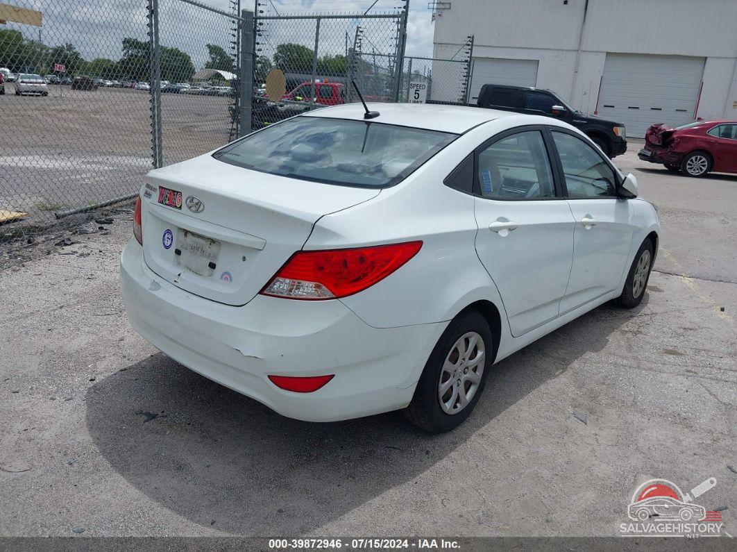 KMHCT4AE9DU500609 2013 HYUNDAI ACCENT photo no. 4