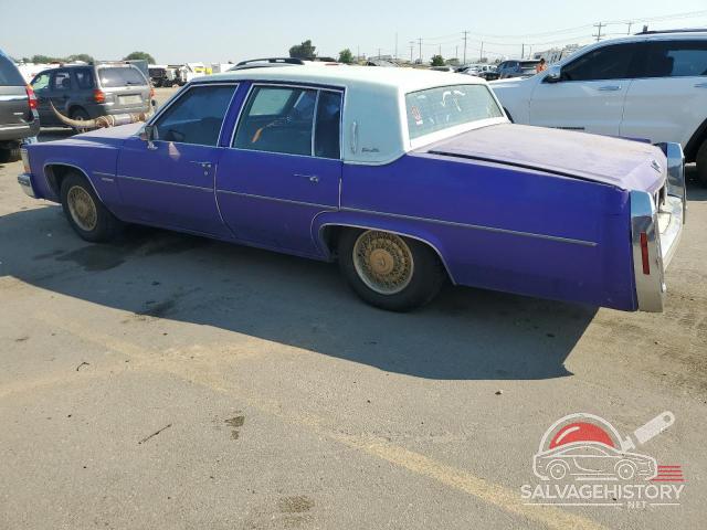 1G6AD6992B9181231 1981 CADILLAC DEVILLE photo no. 2