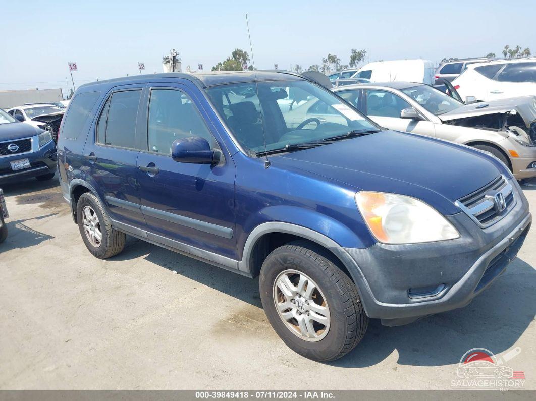 JHLRD78844C055797 2004 HONDA CR-V photo no. 6