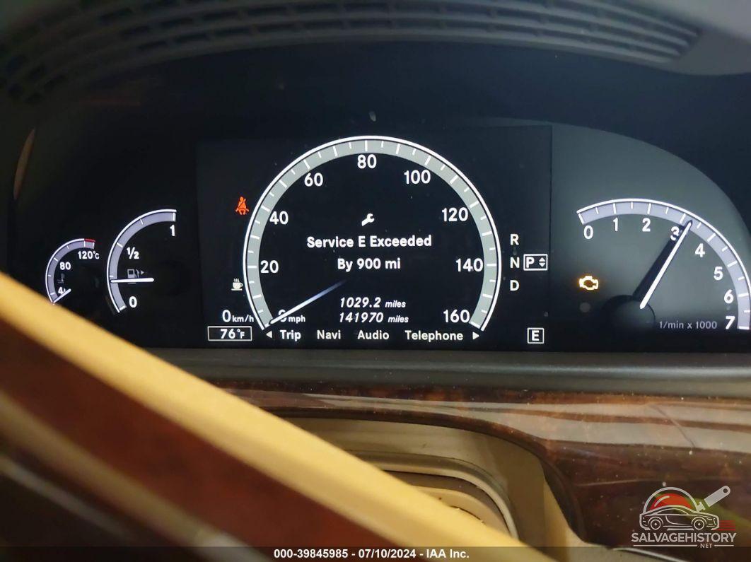 WDDNG9EB1DA529026 2013 MERCEDES-BENZ S 550 photo no. 7