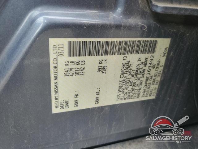 1N4AL2AP9BC169492 2011 NISSAN ALTIMA photo no. 12