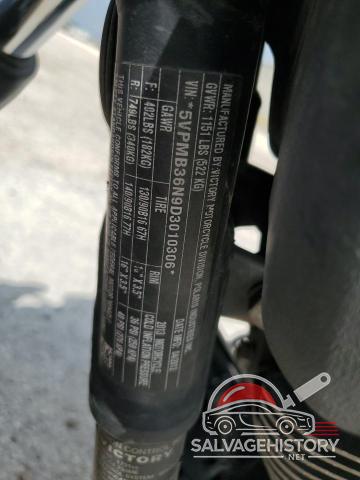 5VPMB36N9D3010306 2013 VICTORY MOTORCYCLES MOTORCYCLE photo no. 9