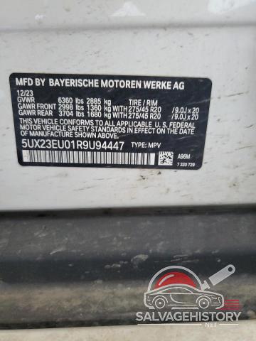 5UX23EU01R9U94447 2024 BMW X5 photo no. 12