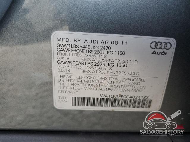 WA1LFAFP0CA024183 2012 AUDI Q5 photo no. 13