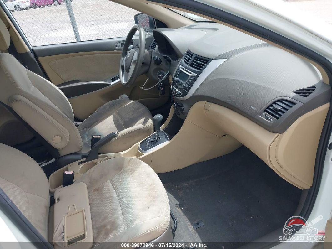KMHCT4AE9DU500609 2013 HYUNDAI ACCENT photo no. 5