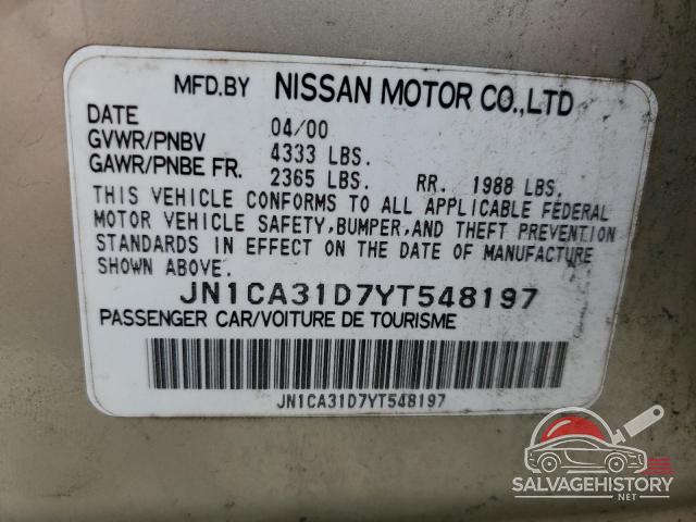 JN1CA31D7YT548197 2000 NISSAN MAXIMA photo no. 12
