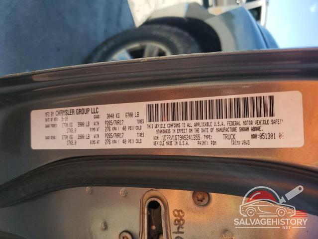 1D7RV1GT9AS241355 2010 DODGE All Models photo no. 12