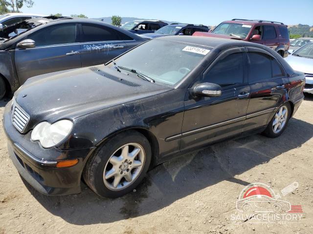 WDBRF64J71F057644 2001 MERCEDES-BENZ C-CLASS photo no. 2