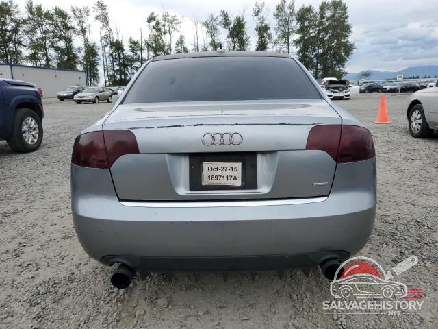 WAUDF68E15A415412 2005 AUDI A4 photo no. 6