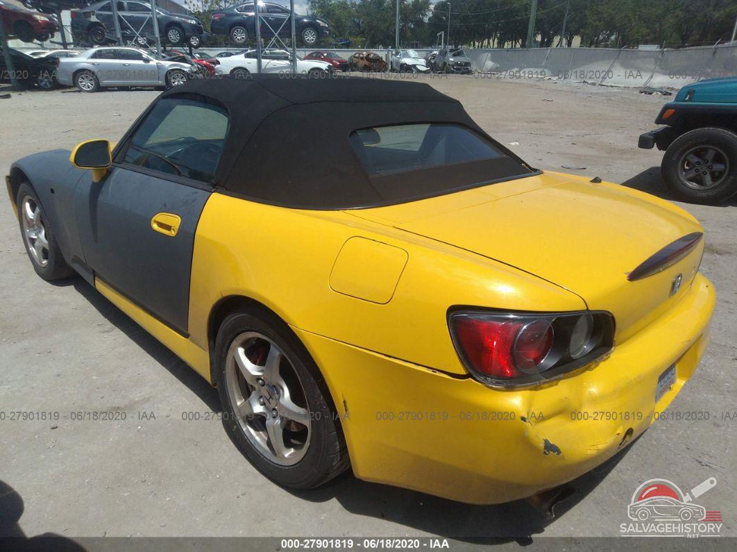 JHMAP11492T002322 2002 HONDA S2000 photo no. 3