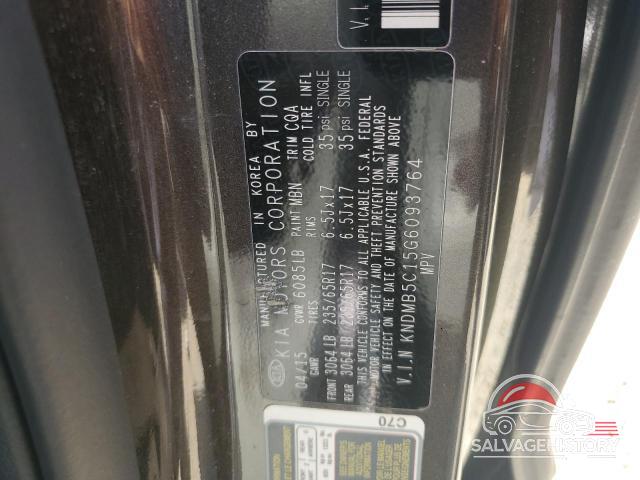 KNDMB5C15G6093764 2016 KIA All Models photo no. 13