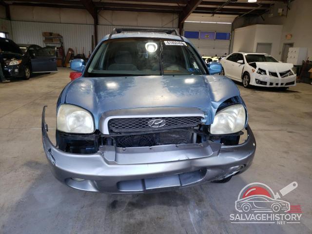 KM8SC73D54U671536 2004 HYUNDAI SANTA FE photo no. 5