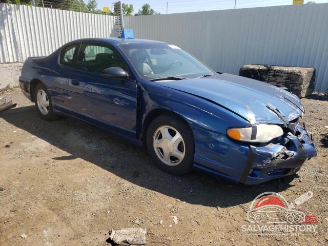 2G1WX12K439302789 2003 CHEVROLET MONTECARLO photo no. 4