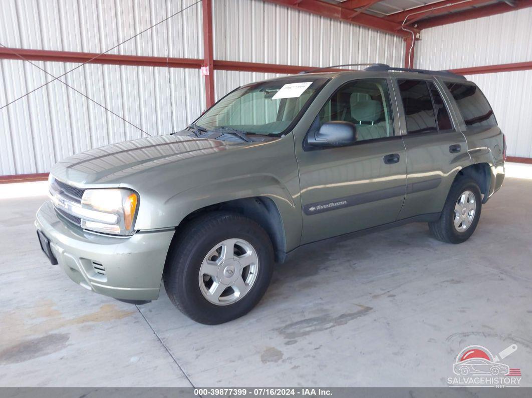 1GNDS13S432336295 2003 CHEVROLET TRAILBLAZER photo no. 2