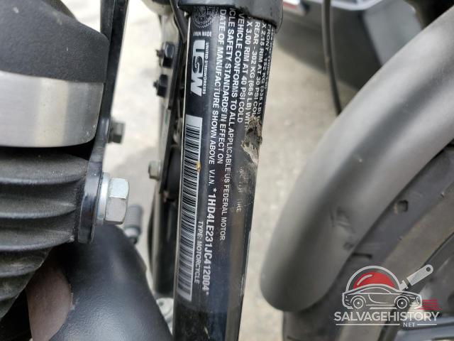1HD4LE231JC412004 2018 HARLEY-DAVIDSON XL photo no. 9