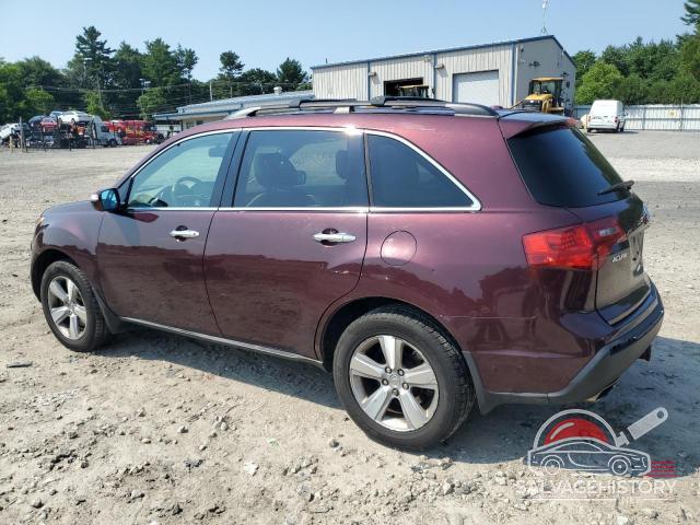 2HNYD2H61BH533107 2011 ACURA MDX photo no. 2