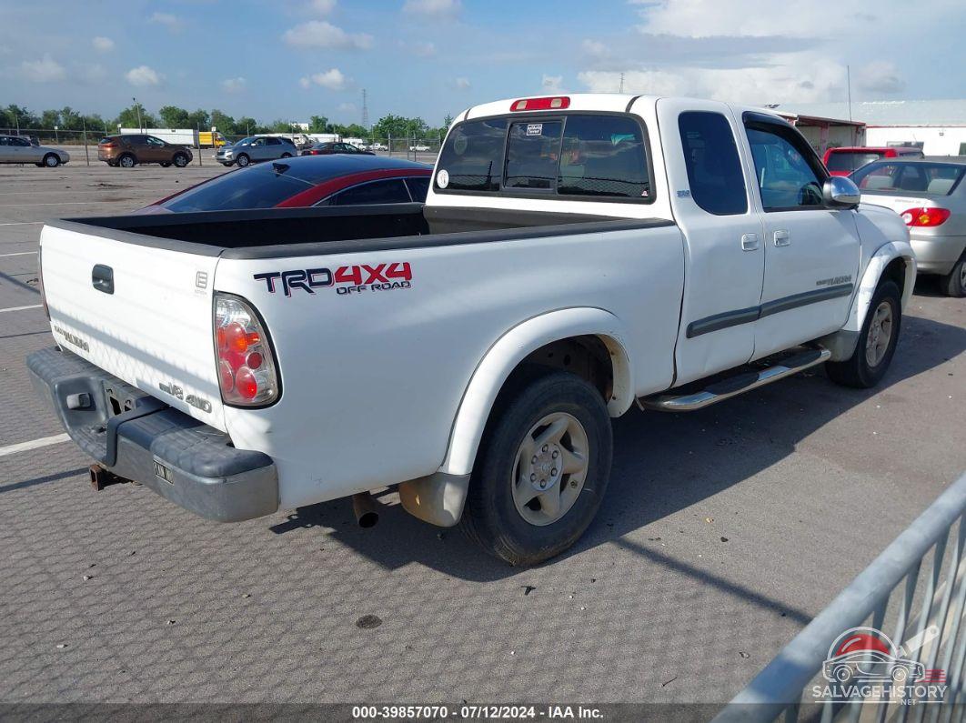 5TBBT44195S468817 2005 TOYOTA TUNDRA photo no. 4