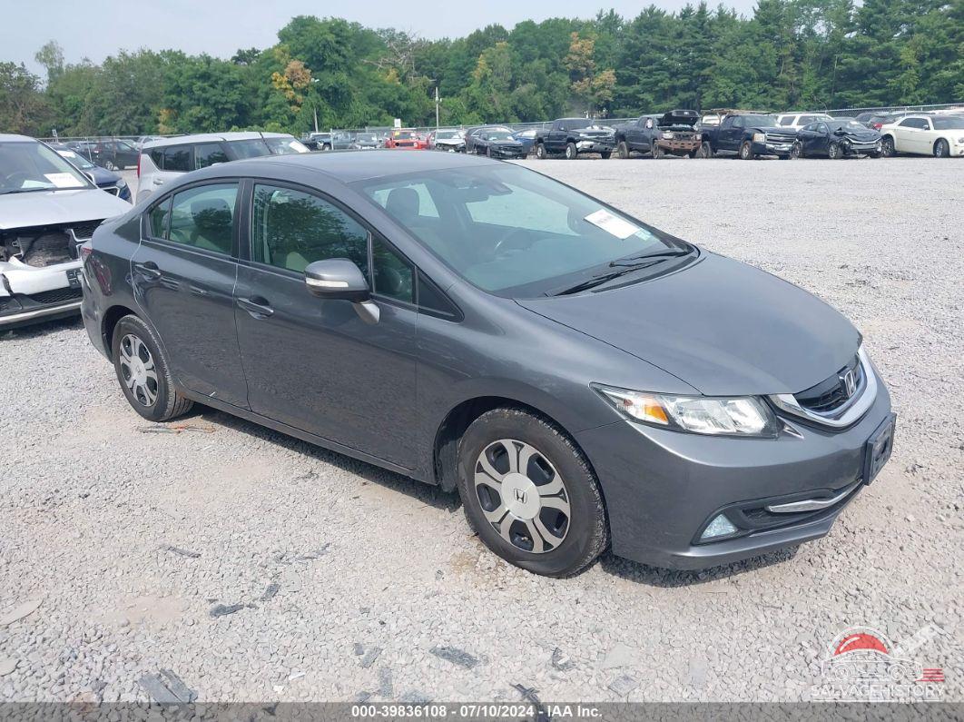 19XFB4F23DE204163 2013 HONDA CIVIC HYBRID photo no. 4