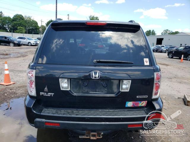 2HKYF18676H558438 2006 HONDA PILOT photo no. 6