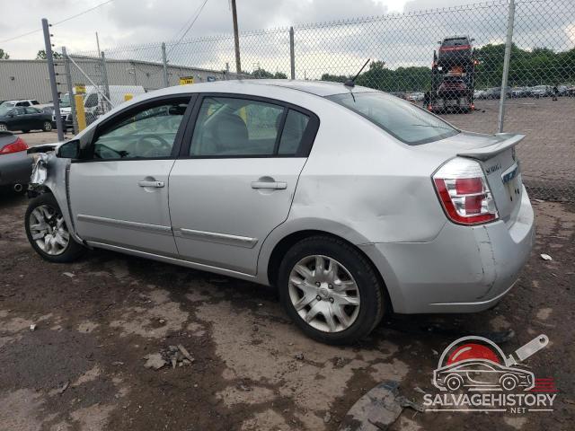 3N1AB6AP0CL610598 2012 NISSAN SENTRA photo no. 2