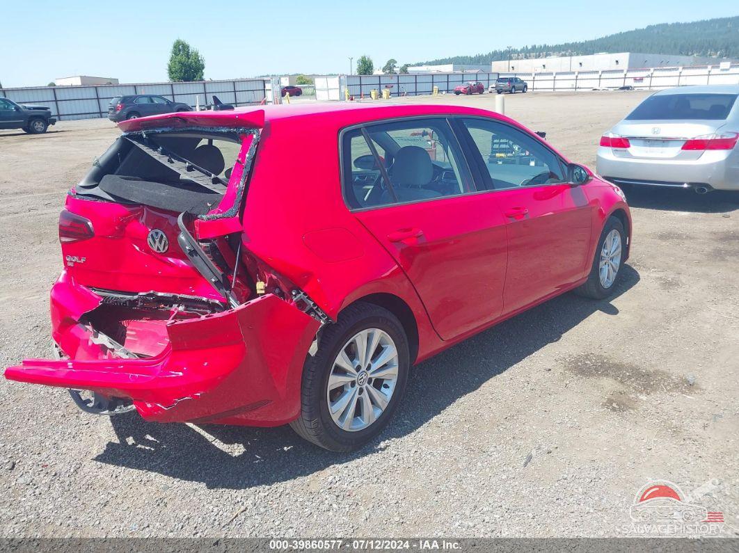 3VWG17AU7JM250983 2018 VOLKSWAGEN GOLF photo no. 4