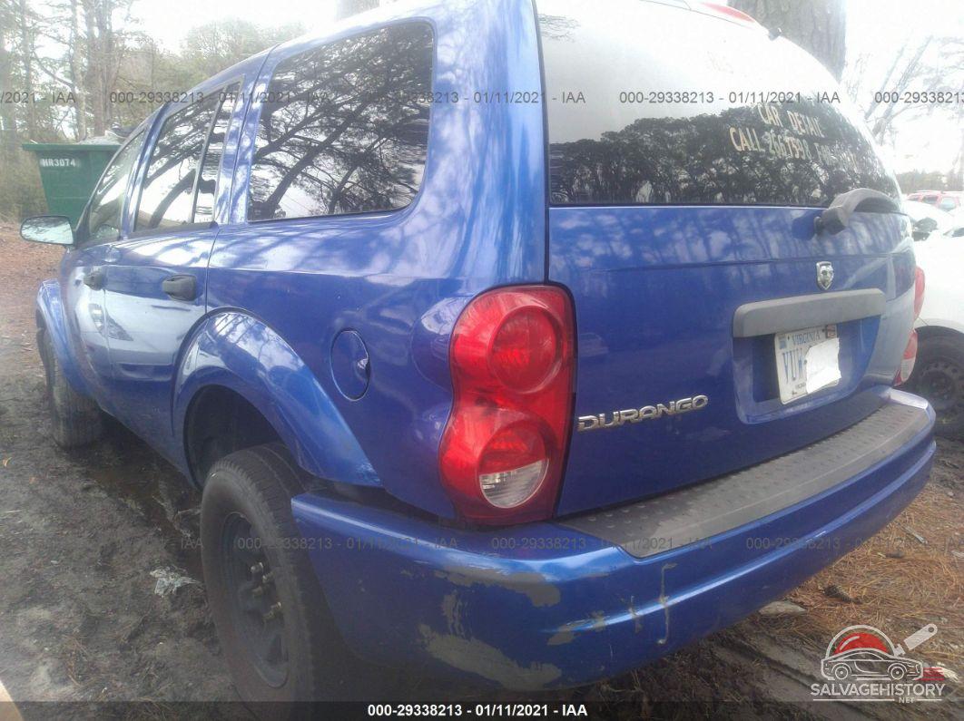 1D4HD38NX5F513286 2005 DODGE DURANGO photo no. 3