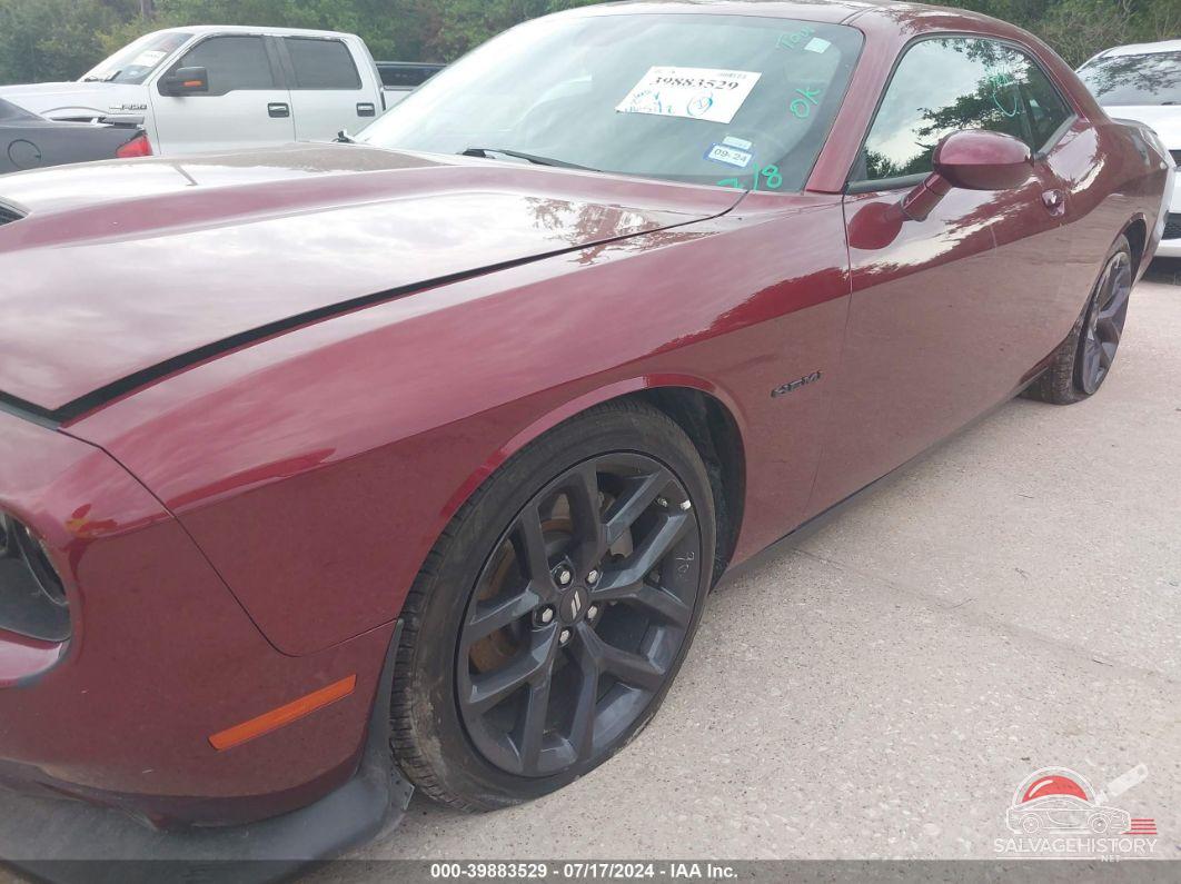 2C3CDZBT0NH233865 2022 DODGE CHALLENGER photo no. 6
