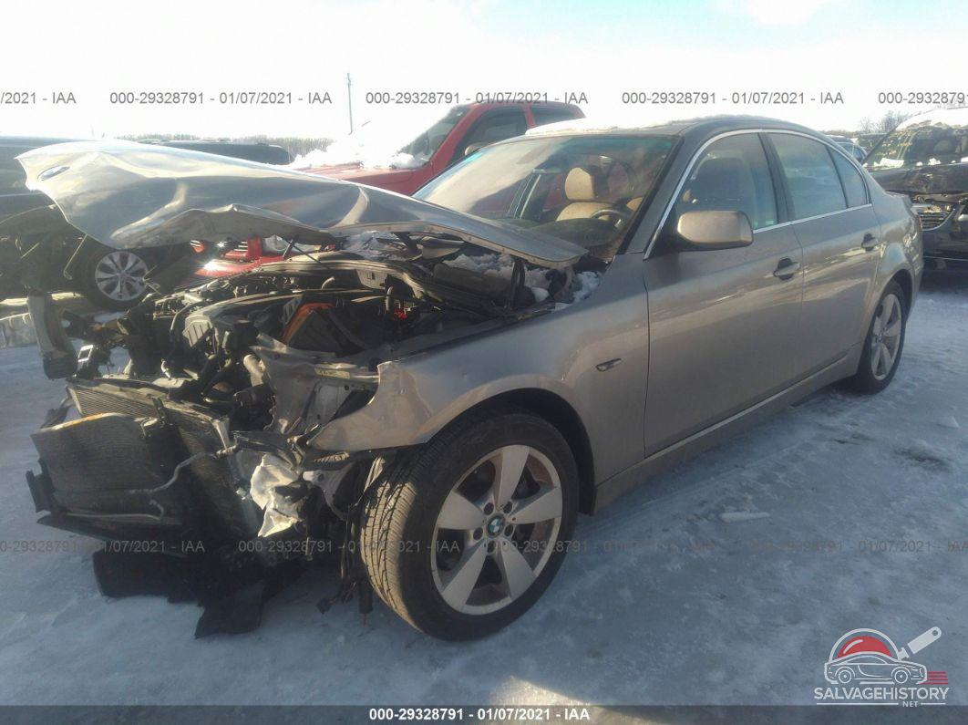 WBANV13558CZ56991 2008 BMW 5 SERIES photo no. 2