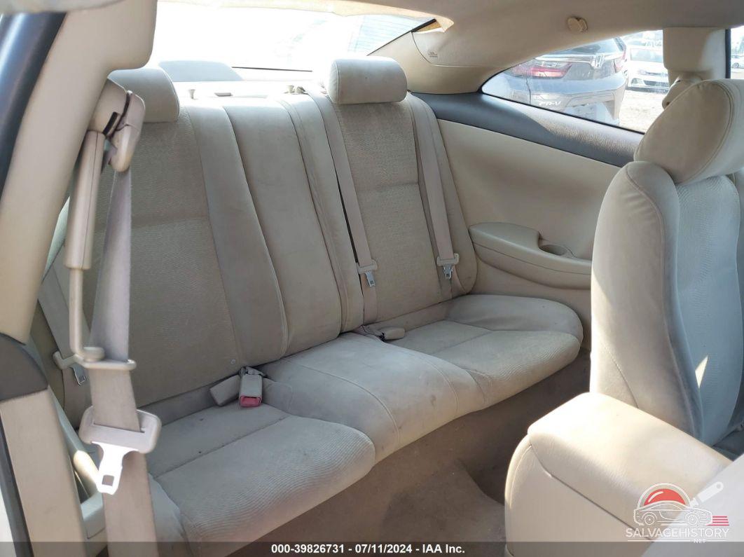 4T1CE30P17U758506 2007 TOYOTA CAMRY SOLARA photo no. 8