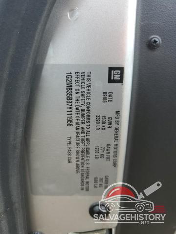 1G2MB35B37Y111956 2007 PONTIAC SOLSTICE photo no. 12