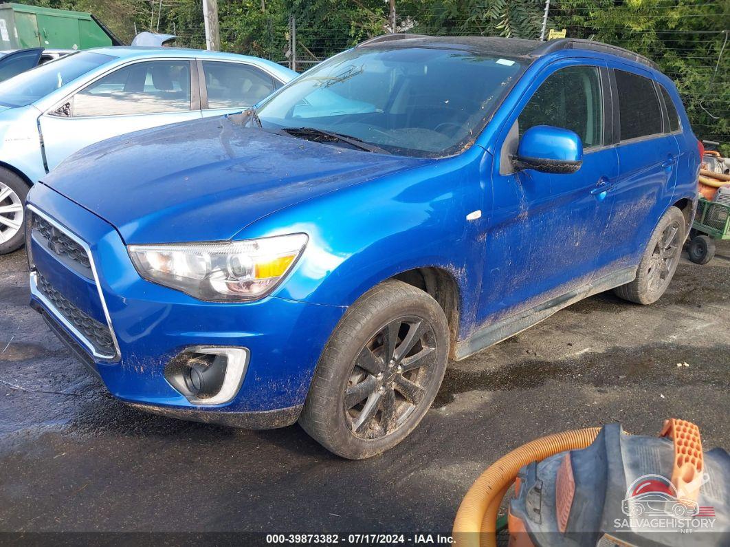 4A4AP4AU7FE002387 2015 MITSUBISHI OUTLANDER SPORT photo no. 2