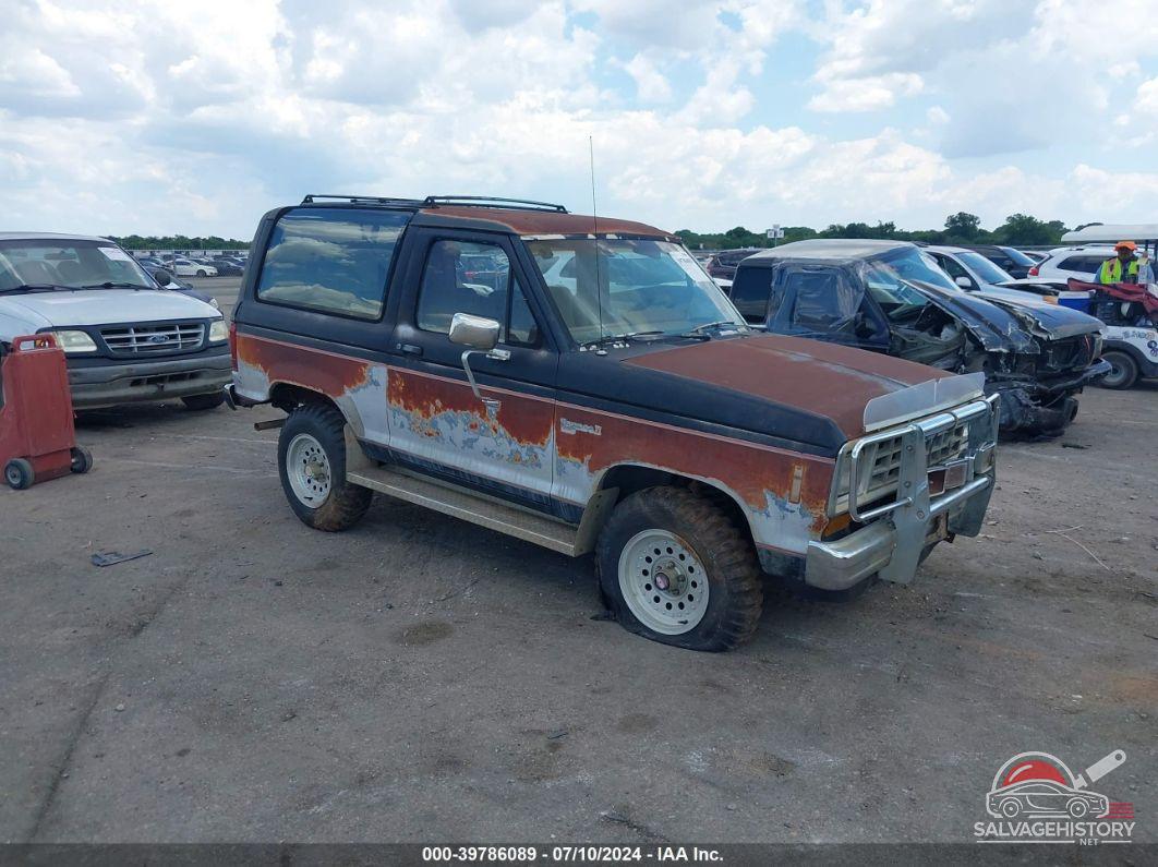 1FMCU14T7JUD96588 1988 FORD BRONCO II photo no. 1