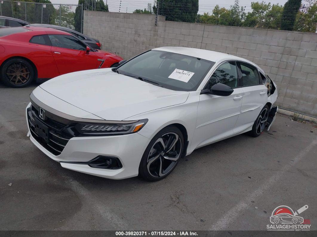 1HGCV1F35NA035139 2022 HONDA ACCORD photo no. 2