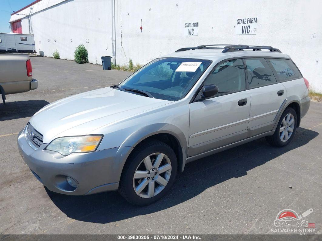4S4BP61C367361590 2006 SUBARU OUTBACK photo no. 2