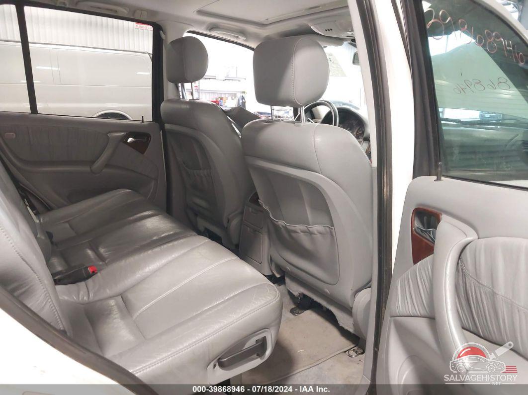 4JGAB72EXYA195364 2000 MERCEDES-BENZ ML photo no. 8