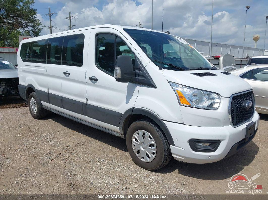 1FBAX2Y8XMKA64566 2021 FORD TRANSIT PASSENGER photo no. 2
