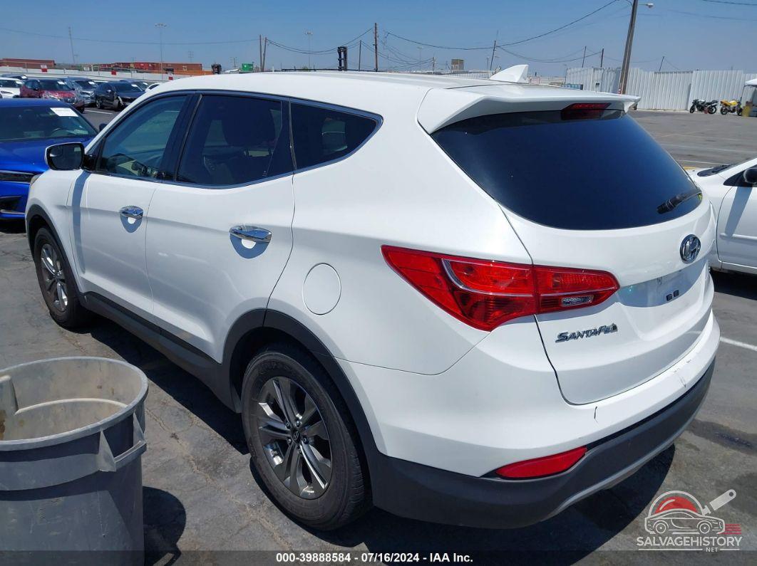 5XYZT3LB8GG359257 2016 HYUNDAI SANTA FE SPORT photo no. 3