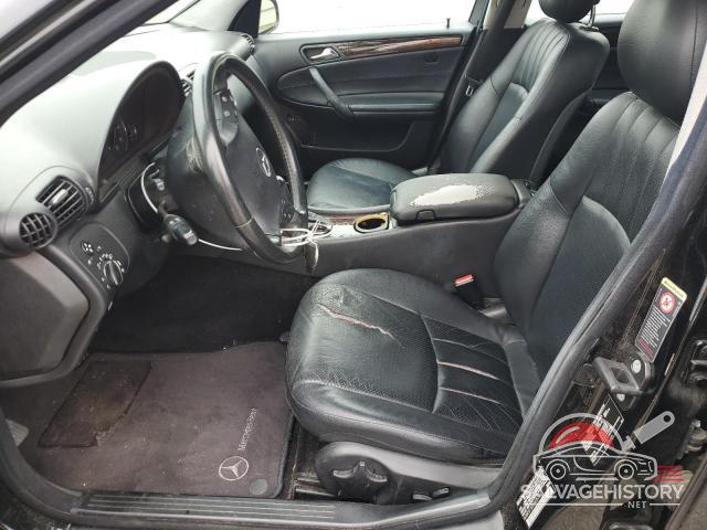 WDBRF81J65F565576 2005 MERCEDES-BENZ C-CLASS photo no. 7