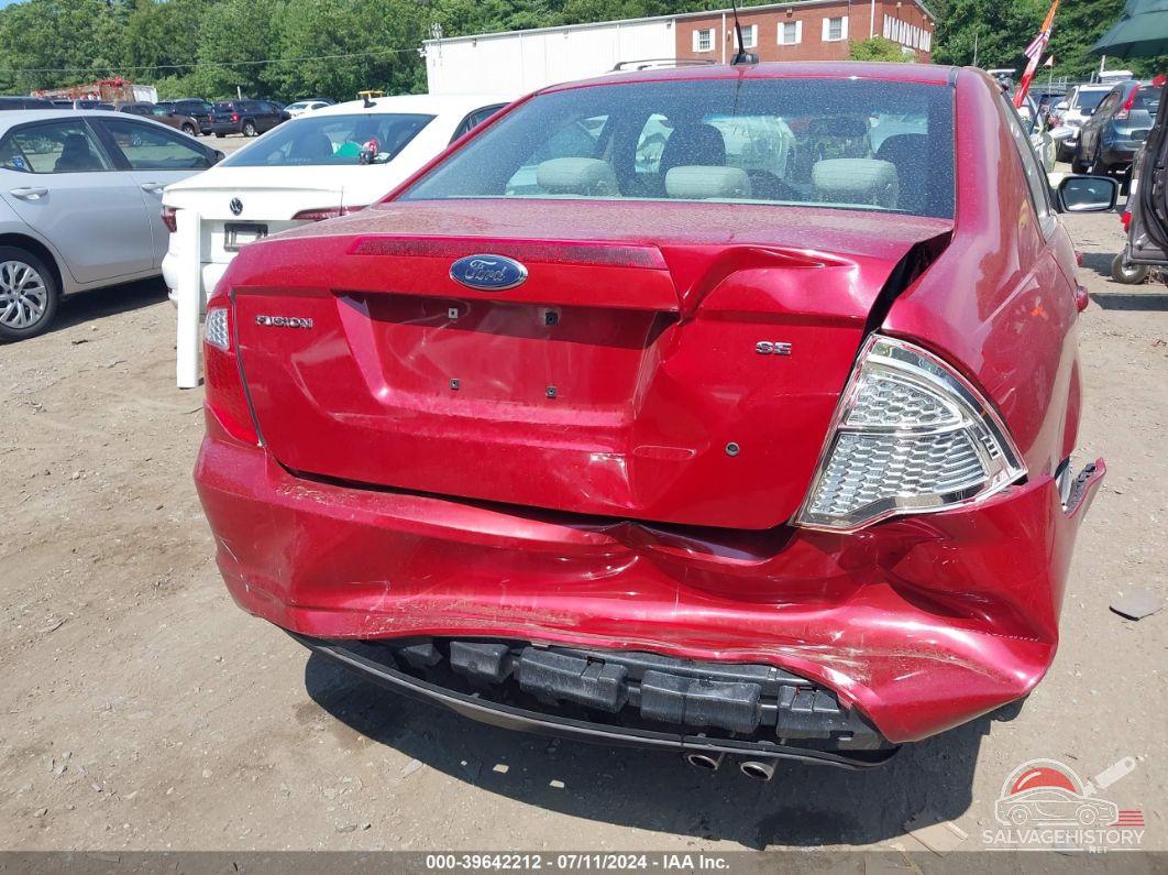 3FAHP0HA2AR196977 2010 FORD FUSION photo no. 6