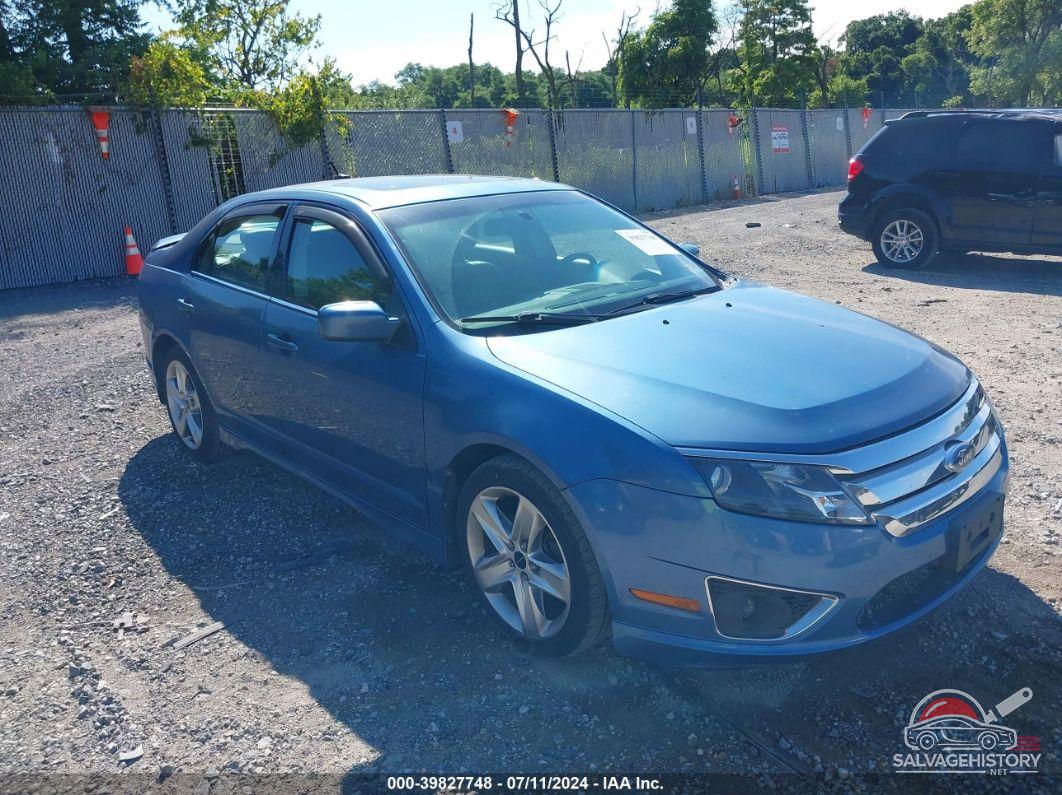3FAHP0KC0AR253512 2010 FORD FUSION photo no. 2